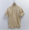 Picture of Summer Streetwear Cargo Shirt for Men - Short Sleeve, Oversized, Multi-Pocket, 100% Cotton - AZ828🌾