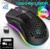 Picture of BM600 Honeycomb Gaming Mouse - Wireless and Rechargeable🖱️