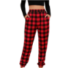 Picture of Gingham Crop Pants with Elastic Waist and Slant Pockets🌸
