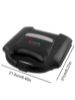 Picture of 1pc PP Waffle Maker, Modern Black Waffle Making Tool For Kitchen🧇