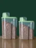 Picture of 1pc Clear Pet Food Container🍲