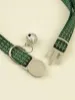 Picture of 1pc Bell Decor Reflective Strip Pet Collar For Dog And Cat For Outdoor🔔