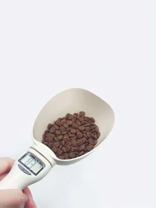 Picture of 1pc Electronic Pet Food Scale Scoop For Dog And Cat For Food Feeding📊