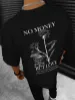 Picture of Men Floral & Slogan Graphic Tee ⚘