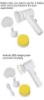 Picture of Electric Wireless Cleaning Brush for Household and Kitchen Tasks - Ideal for Dishwashing, Bathtub, Tiles, and More!🧼