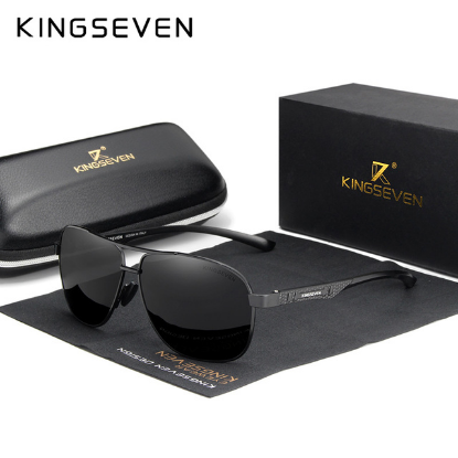Picture of KINGSEVEN 2022 Aluminum Polarized Sunglasses - UV400 Mirrored Lens for Men and Women🕶️