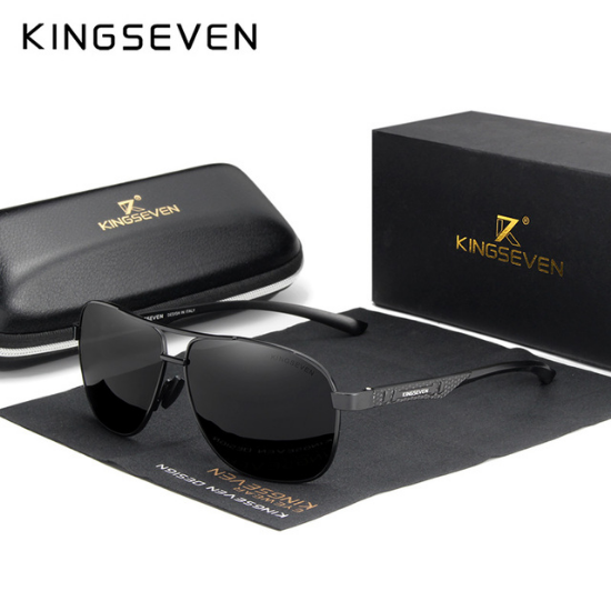 Picture of KINGSEVEN 2022 Aluminum Polarized Sunglasses - UV400 Mirrored Lens for Men and Women🕶️