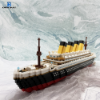 Picture of Experience the Titanic in 3D: Build Your Own Plastic Model Ship with KNEW BUILT Building Blocks for Adults and Kids🛳️