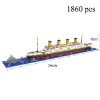Picture of Experience the Titanic in 3D: Build Your Own Plastic Model Ship with KNEW BUILT Building Blocks for Adults and Kids🛳️