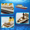 Picture of Experience the Titanic in 3D: Build Your Own Plastic Model Ship with KNEW BUILT Building Blocks for Adults and Kids🛳️