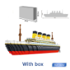 Picture of Experience the Titanic in 3D: Build Your Own Plastic Model Ship with KNEW BUILT Building Blocks for Adults and Kids🛳️