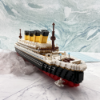 Picture of Experience the Titanic in 3D: Build Your Own Plastic Model Ship with KNEW BUILT Building Blocks for Adults and Kids🛳️