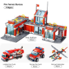 Picture of  Building Blocks City Fire Station Model 774pcs Compatible Construction Firefighter man Truck Enlighten Bricks Toys Children🚒